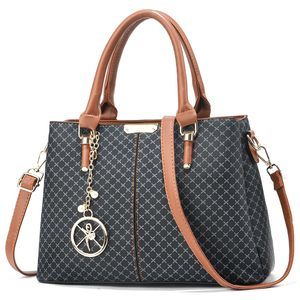 Purse And Handbags, 3 Zip Compartments Tote Bag Desner Shoulder XD